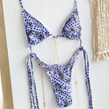 Sunset and Swim Sexy Halter Strap Bikini - Image 22