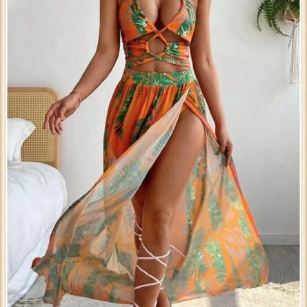 Bahamas Vacation 3 Piece Cover Up Skirt Set - Image 37