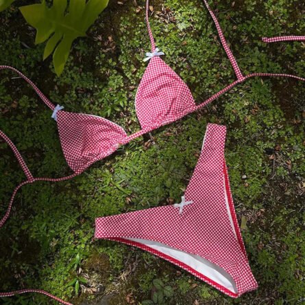 Alessandra Bow Triangle Bikini - Image 13