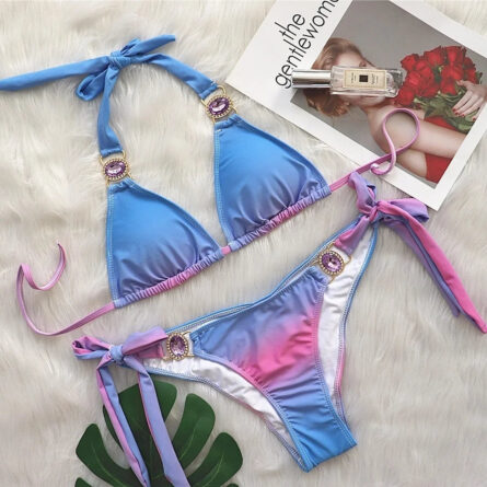 Diamond Dazzle Gradient Bikini – Bild 7