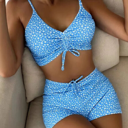Ocean Breeze High Waist Bikini Set - Image 7