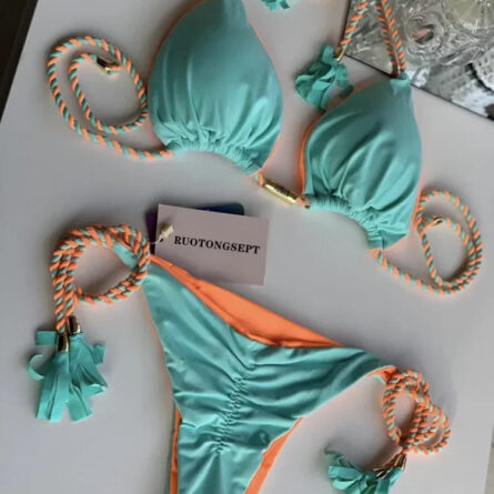 Harper Triangle Bikini Set - Image 5