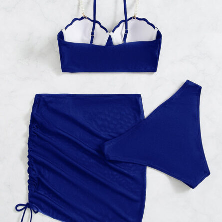 Mermaid Pearl Dreams Sexy Push Up 3 Piece Bikini – Bild 12