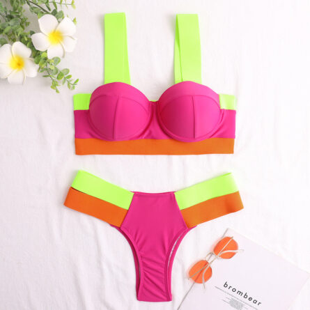 Waves Queen Bandage Brazilian Push Up Bikini - Image 35