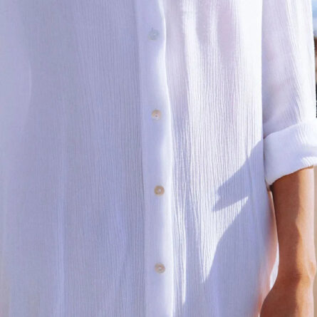 Coastal Breeze Beach Cover Up Shirt - Image 14