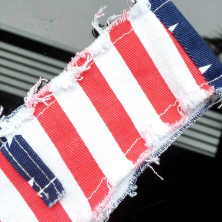 New American Flag Cheeky Denim Bikini – Bild 17