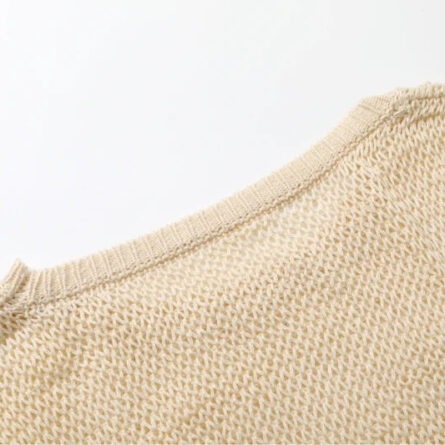 Boho Dreams Knitted Tassel Beach Blouse - Image 16