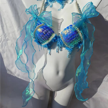 Fantasy Tide Mermaid Bikini Luxe Top – Bild 18