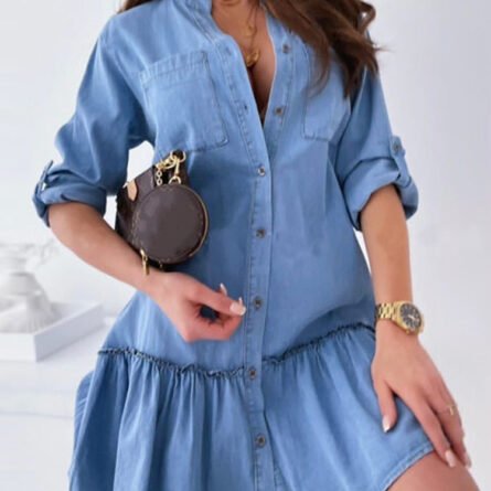 Heavenly Denim Dress - Image 2