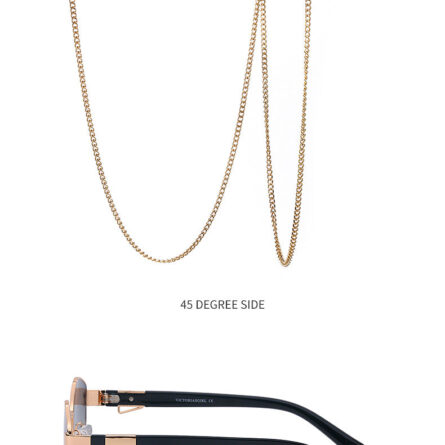 Sunshine Goddess Punk Sunglasses with Chain – Bild 44