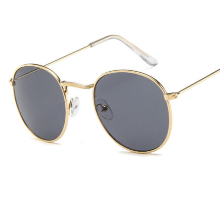 I Miss You Round Frame Colored Sunglasses – Bild 12