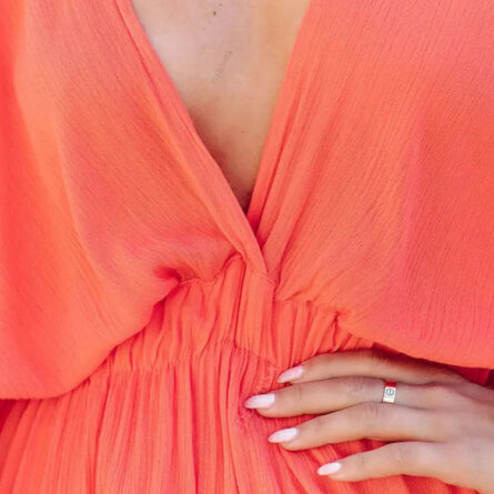 Boho Summer Chiffon V-Neck Tunic Dress - Image 32