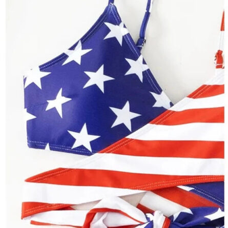 Freedom's Finest American Flag Bikini Set - Image 8