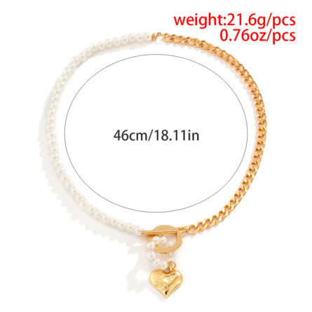 Paradise Lost Pearl Coin Pendant Necklace – Bild 43