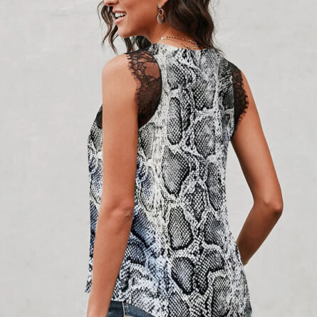 Leopard Charm Lace Top - Image 11