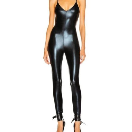 Sleek Siren Backless Cross-Strap Jumpsuit - Image 3