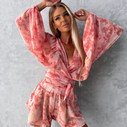 Summer Never Ends Plunge Vacation Romper Playsuit – Bild 24