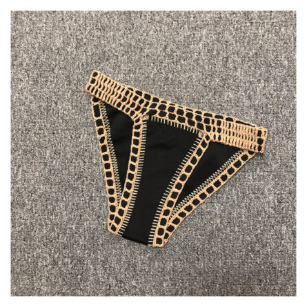 Navy Dreams Crochet Neoprene Bikini - Image 18