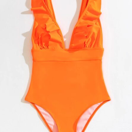 Lush Sea One Piece Ruffle Swimsuit - Image 40