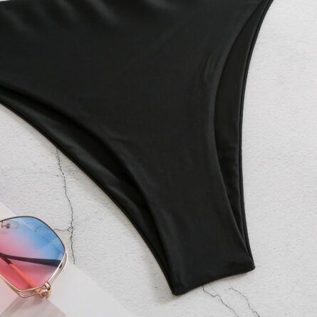 Amy Solid High Waist Bikini - Image 21
