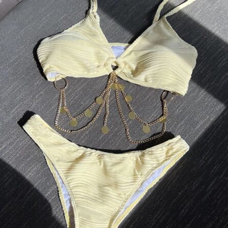 Glamour Chainlink Bikini Set - Image 5