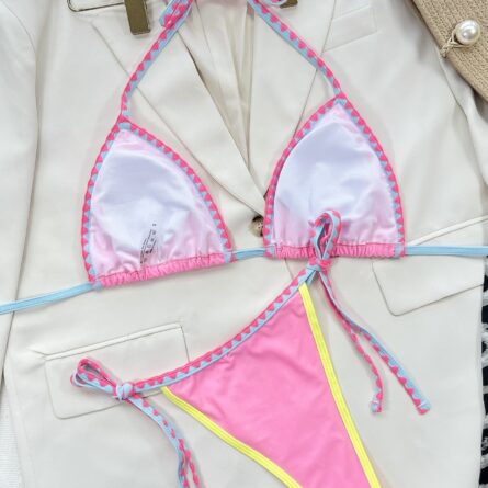 Pink Pleasures Halter Bikini – Bild 3