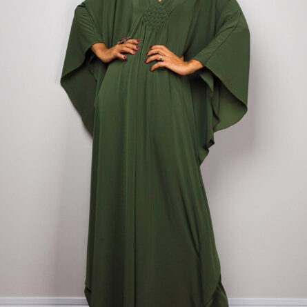 Athena Loose Maxi Kaftan Tunic Beach Cover Up - Image 4