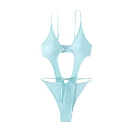 Ibiza High Cut Cut Out Swimsuit - Image 11