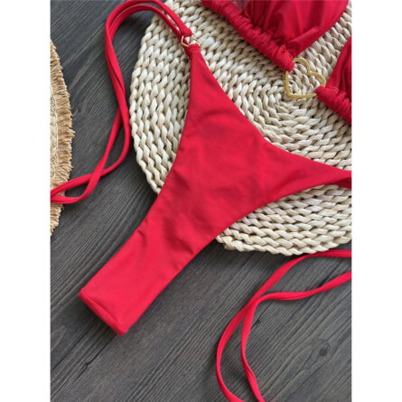 Tropical Tide Tease Micro String Bikini - Image 6