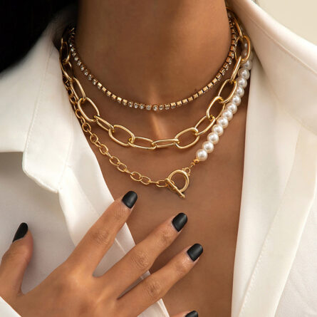 Paradise Lost Pearl Coin Pendant Necklace – Bild 49