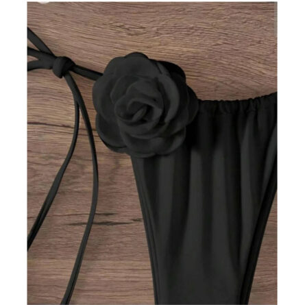 Rose Charm Halter Triangle Bikini – Bild 29