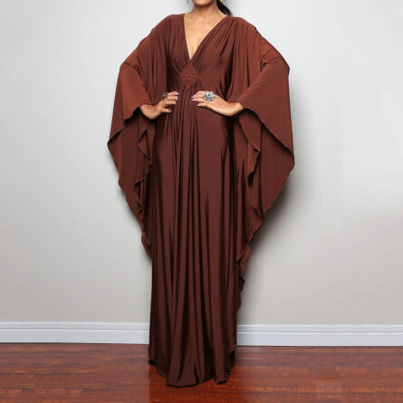 Athena Loose Maxi Kaftan Tunic Beach Cover Up - Image 13
