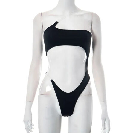 Monte Carlo One-Shoulder Cut Out Swimsuit Bikini - Image 5