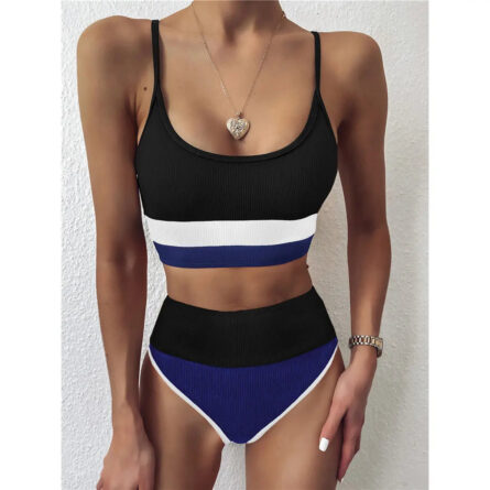 Seaside Serenity Colorblock Bikini - Image 38