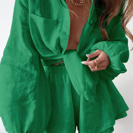 Boho Chic Bliss Summer Shorts Set - Image 22