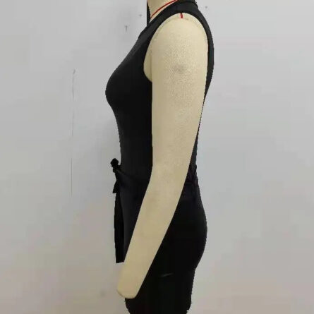 Fierce Faux Leather Lace-Up Mini Dress - Image 5