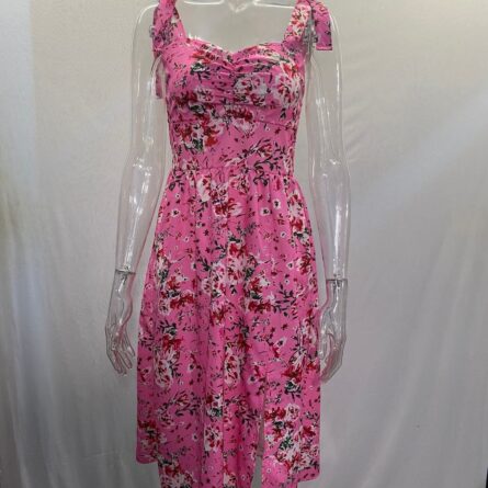 Susannah Strap Dress Floral Print Sleeveless Sling Dress – Bild 33