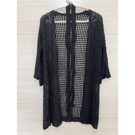 Amelia See Through Crochet Beach Cover Up - Image 15