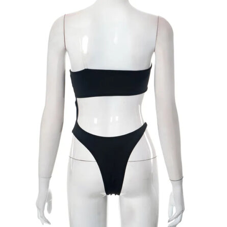 Monte Carlo One-Shoulder Cut Out Swimsuit Bikini - Image 9