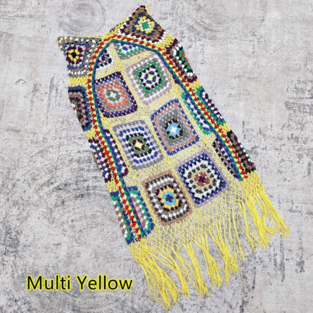 Rainbow Dreams Crochet Bikini Cover Up Set - Image 7