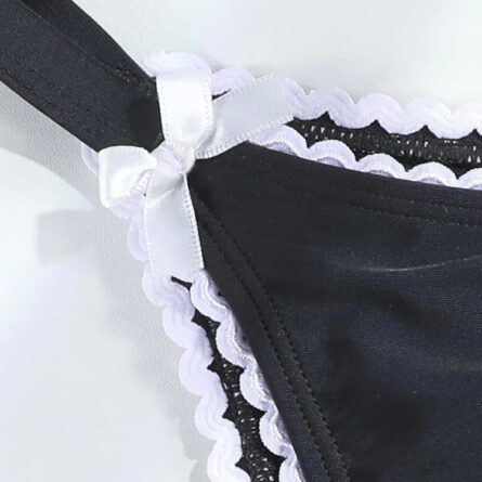 Elegance Bow Bandeau Bikini Set - Image 7