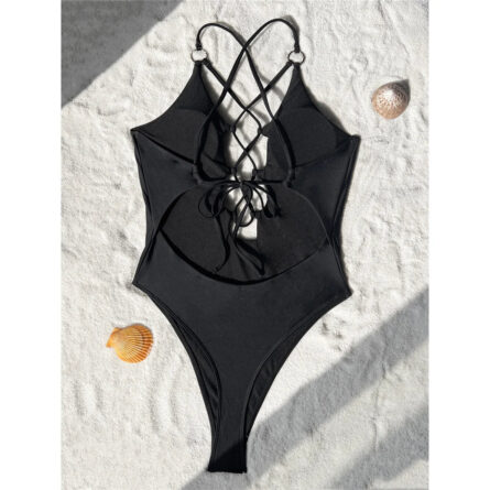 Oceanbound Strappy Cut Out One Piece Swimsuit – Bild 5