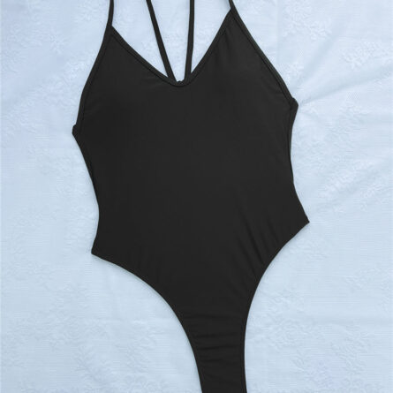 Bahamas Backless Strappy Thong Swimsuit - Image 37