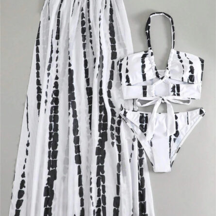 Bahamas Vacation 3 Piece Cover Up Skirt Set - Image 13