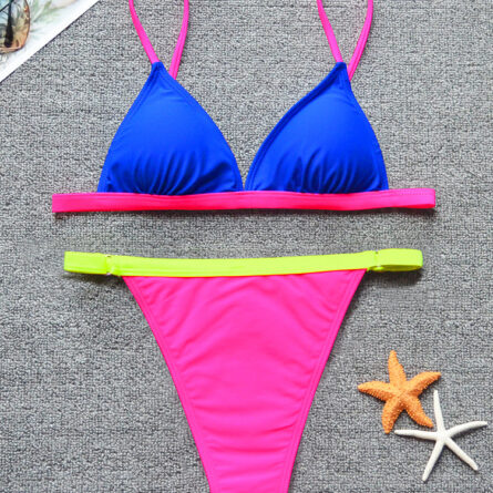 Color block Sexy Two-piece Bikini – Bild 6