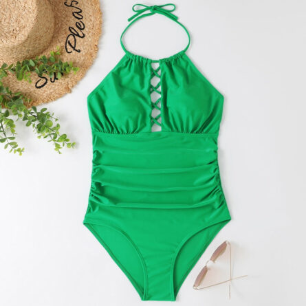 Gorgeous DD+ Halter One Piece Swimsuit – Bild 30