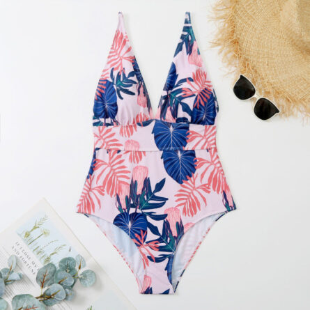 Bahamas Delight Ruffle One Piece Plus Size - Image 39