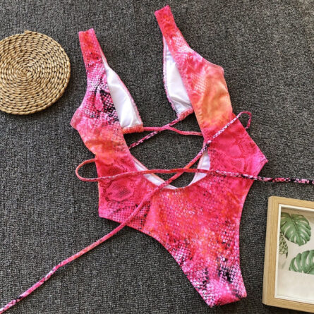 Hailey Strappy Waist Cut Out Swimsuit - Image 16