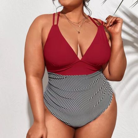 Bahamas Delight Ruffle One Piece Plus Size - Image 20