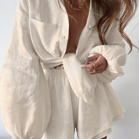 Boho Chic Bliss Summer Shorts Set - Image 16